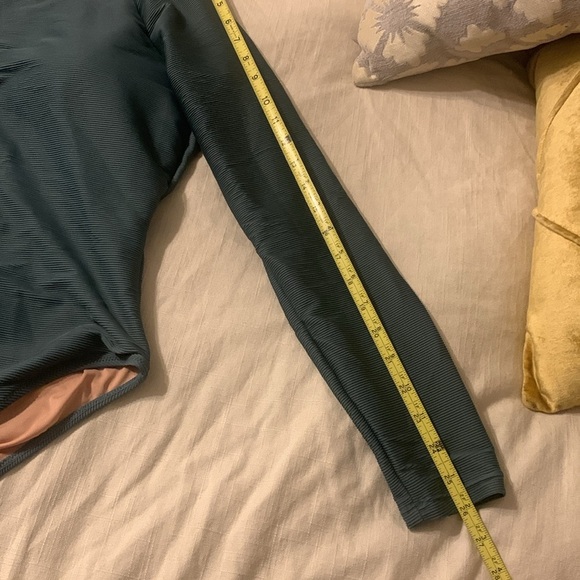 J.Crew Active ribbed long-sleeve one-piece bathing swim suit top 12 rush guard‎ - Picture 10 of 14